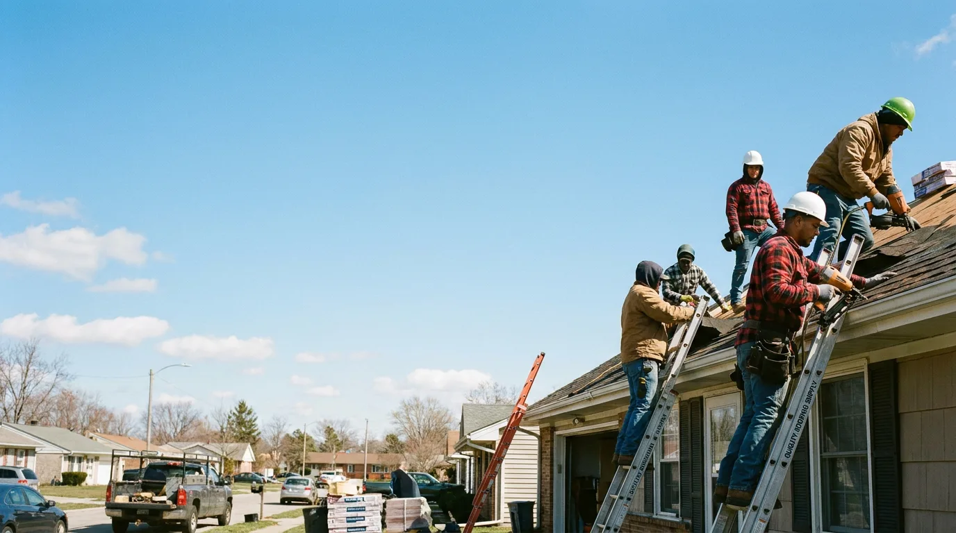 Roofing in Du Quoin, IL near me